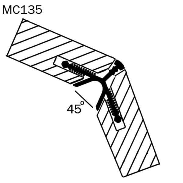Stickman Extrusion - 135° Square Corner Without Back Legs - Image 2
