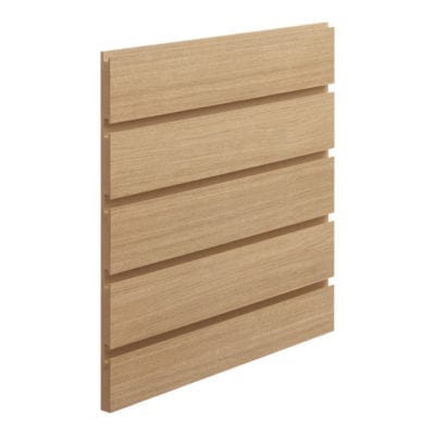 'Sublime Teak' MDF Slatwall 2400L x 1200H