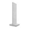 S-Mart 600L x 2400H Double-Sided Gondola Shelving Bay with Slatwall Back Panels