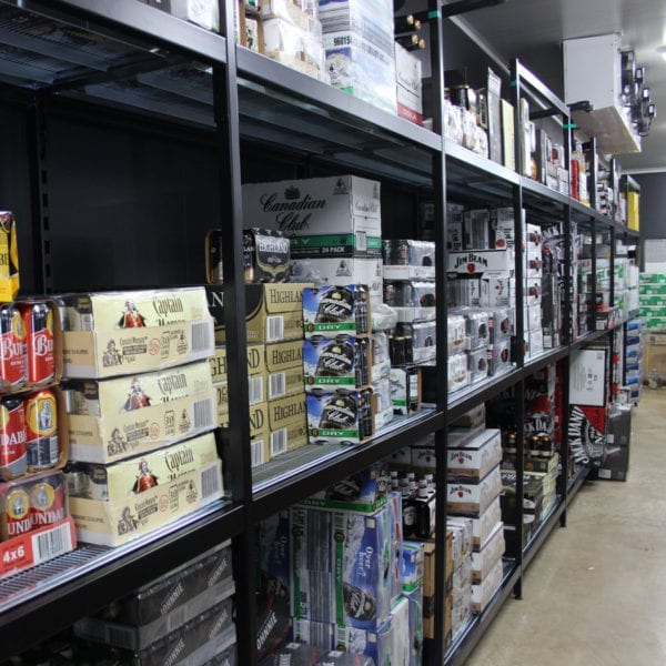 Liquor Coolroom Shelving Bays With 3 x Wire Shelves - 914L x 750D x 2410H - Image 2