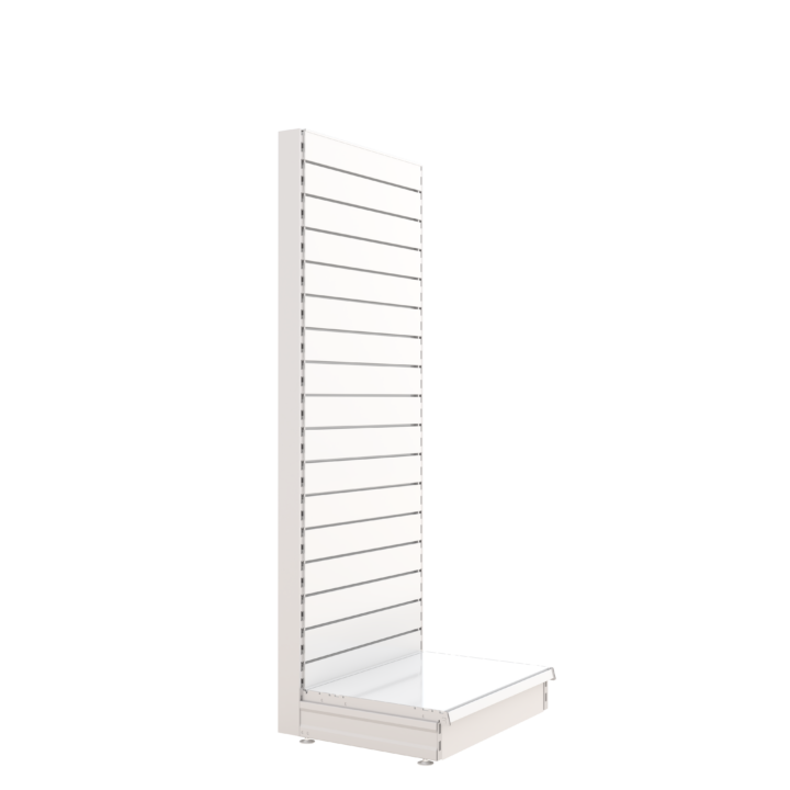 SMart 665L x 1800H SingleSided Shelving Bay Slatwall Panel
