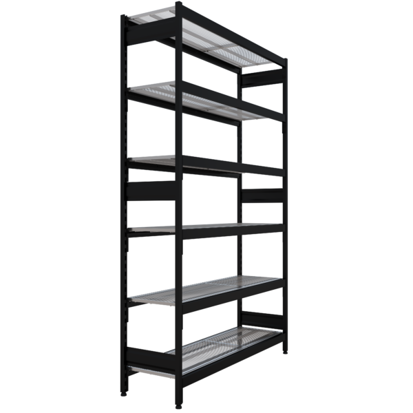ADP Longspan Shelving Bay 750Wx2410H With 6 x Wire Shelves