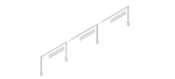 Category Signage Rail for S-Mart Shelving - 914mm - Image 3